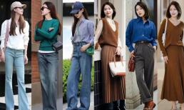 Phụ nữ 40+ nên mặc gì để đẹp khi ra ngoài mùa thu? Hãy nhớ những thói quen kết hợp này để trông trẻ trung và thời trang hơn