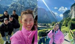 Vừa bị nghi chia tay, Thúy Ngân và Võ Cảnh tung ảnh cùng du lịch nước ngoài cực thân mật