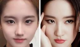 Một nữ sinh viên đại học trông giống Lưu Diệc Phi,  được mọi người vây quanh chụp ảnh, vẻ đẹp nhanh chóng gây sốt tại khuôn viên trường!