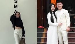 Vợ Quang Hải lấy lại vóc dáng quá đỉnh sau sinh, khoe vòng eo phẳng lì thon gọn