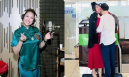 Phi Thanh Vân khoe ảnh ôm bạn trai mới ở sân bay nhưng quyết giấu mặt