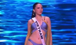 Kỳ Duyên gây thất vọng trong màn trình diễn áo tắm ở bán kết Miss Universe