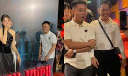 Quang Linh Vlogs xuất hiện trên thảm đỏ cùng Thùy Tiên, thái độ với bố của nàng Hậu gây chú ý