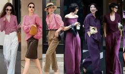 Những cô gái trên 40 tuổi không nên lúc nào cũng mặc đồ “đen, trắng và xám”. Những gam màu thịnh hành này sẽ khiến bạn có cảm giác cao cấp