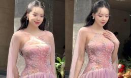 Hoa hậu Thanh Thủy gây ấn tượng với vẻ ngoài xinh đẹp rạng rỡ, thần thái không có điểm trừ