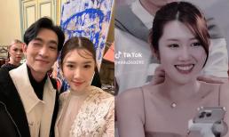 Thúy Ngân và Võ Cảnh bị soi hành động tình tứ trên sóng livestream, một tín hiệu từ đàng gái cho thấy rõ mối quan hệ 