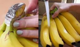 Chủ cửa hàng hoa quả dạy mẹo bảo quản chuối không bị hỏng, tươi ngon suốt 7 ngày