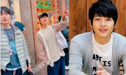 Song Joong Ki lần đầu xuất hiện sau khi lên chức bố lần 2 và gặp Kim Seon Ho trên đường phố Rome, netizen: Đẹp trai quá!