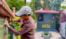 Vừa khỏi ốm thập tử nhất sinh, NSND Thanh Điền đã ra mộ vợ làm điều này: 'Nằm mơ cũng thấy em'