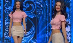 Hậu phẫu thuật thẩm mỹ, Hoa hậu Ý Nhi tiếp tục ghi điểm khi cải thiện kỹ năng catwalk từng gây tranh cãi
