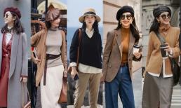 Phong cách “retro nhẹ nhàng” mùa thu đông đang là xu hướng hàng đầu, vừa đẹp, ngổ ngáo vừa cao cấp