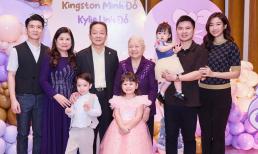Hoa hậu Đỗ Mỹ Linh dự sinh nhật cháu, hình ảnh đứng chung với gia đình hào môn gây chú ý