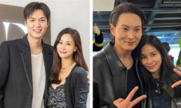 Bà xã Jang Dong Gun khi đứng bên hai mỹ nam kém 15 tuổi: Ai nghĩ cô ấy đã U60?