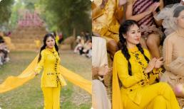 Nam Thư tự tin xuất hiện trước công chúng, diễn thời trang cực chất