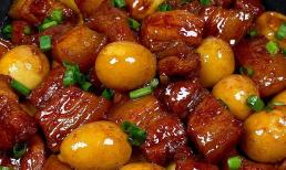 Thịt kho trứng cút mềm ngọt, ngậy nhưng không béo, ăn cực tốn cơm ngày lạnh