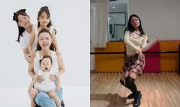 Con gái Phạm Quỳnh Anh trổ tài nhảy nhót cực đỉnh, đến mẹ cũng phải chào thua