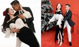 Vợ chồng Khánh Thi - Phan Hiển khiêu vũ say đắm, tình tứ như thuở mới yêu