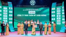 VIỆN THẨM MỸ XUÂN HƯƠNG VINH DỰ NHẬN BẰNG KHEN TÔN VINH DOANH NHÂN - DOANH NGHIỆP THĂNG LONG 2024