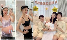 Vợ ca sĩ Đăng Khôi khoe body gợi cảm, làm thế nào để lấy lại dáng sau sinh chỉ 10 ngày?