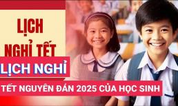 Học sinh Hà Nội được nghỉ Tết Nguyên đán 2025 bao nhiêu ngày?