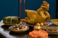 Vì sao sắm đồ cúng lại dùng thịt gà, lợn mà không dùng thịt trâu, ngựa hay ngan, vịt?