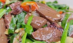 Mách bạn cách xào tiết lợn tươi, mịn, mềm, thơm ngon và không tanh, không bị nát