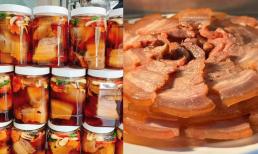 Cách làm thịt ngâm mắm cho bữa cơm Tết