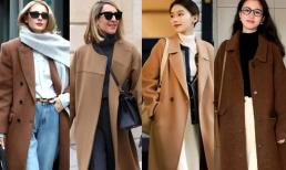 Một chiếc áo khoác màu nâu kết hợp với '4 kiểu' quần này sẽ khiến bạn trải qua mùa đông thật xinh đẹp và trông thời trang bất kể tuổi tác
