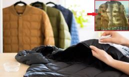 Cách giặt áo phao lông vũ không bị vón cục, nhàu