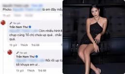 Nam Thư lên tiếng về người đàn ông lạ bịt khẩu trang luôn theo cô tại sự kiện
