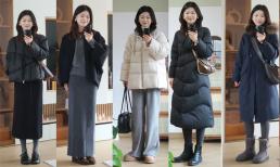 Con gái 40+ nên đón mùa đông thật phong cách, trang phục đơn giản, sạch sẽ, nhẹ nhàng và bắt mắt 