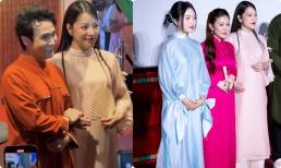 Puka bế bụng bầu xuất hiện trước truyền thông, nhan sắc thế nào?