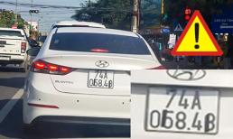 Từ 2025, che, dán biển số ô tô để 'né' phạt nguội sẽ bị phạt nặng lên tới 26 triệu đồng