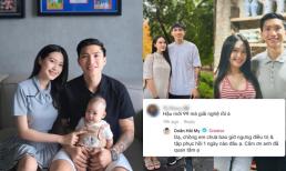 Doãn Hải My lên tiếng bảo vệ Đoàn Văn Hậu khi bị đồn đã giải nghệ