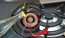 Bỏ túi ngay mẹo tiết kiệm 'tiền triệu' với giấm trắng, bếp gas nhà nào cũng nên áp dụng