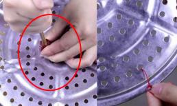 Khay hấp inox cũ vứt đi là phí! Mẹo hay hô biến nó thành bảo bối hữu ích trong nhà mà ai cũng nên áp dụng