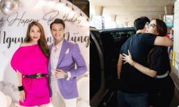 Trương Ngọc Ánh ôm chầm một chàng trai ở sân bay, ai đây?