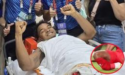 Tiền đạo Nguyễn Xuân Son có chia sẻ đầu tiên sau chấn thương nặng gãy ống chân ở trận Chung kết AFF Cup 2024