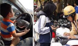 Để con chưa đủ tuổi lái xe có thể bị phạt tới 6 triệu đồng