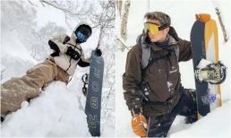 Tạ Đình Phong đi trượt tuyết cùng con trai cả, ngoại hình Lucas càng lớn càng giống bố, tiếc là không có bức ảnh chụp chung