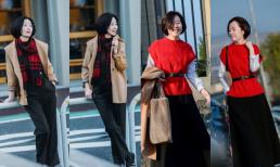 Hơn 50 tuổi phụ nữ mặc gì trong dịp Tết? 'Những món đồ màu đỏ' thời trang, bắt mắt, ấm áp và trông rất ngầu khi mặc 