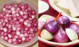 Tết Nguyên đán 2025: Tuyệt chiêu muối hành giòn tan, để cả tháng không hỏng