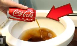 Ngoài việc để uống, Coca-Cola nó còn có những công dụng tuyệt vời này nhé! Rất dễ dàng để làm sạch vết bẩn 