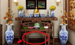 Tết đến đặt hai đồ vật để dưới bàn thờ là gọi tài lộc vào nhà, 'gia tiên' dẫn lối, nhà bạn có không?