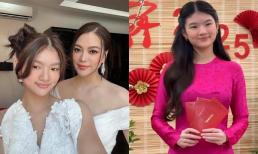 Chỉ một khoảnh khắc diện áo dài, con gái Trương Ngọc Ánh đã gây bão