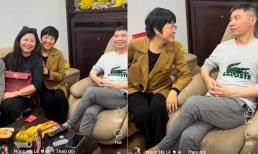 MC Thảo Vân đến thăm Công Lý, vợ mới nói một câu gây chú ý