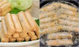 Muốn làm nem rán dự trữ cho Tết, hãy thêm thứ này vào, đảm bảo không bị nát, chua thiu