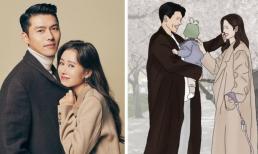 Quý tử nhà Son Ye Jin và Hyun Bin sở hữu diện mạo như thế nào mà được dự đoán là hot boy trong tương lai?