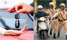 Từ nay đến cuối năm, vợ chồng, anh chị em mượn xe của nhau có bị tịch thu Đăng ký xe không?