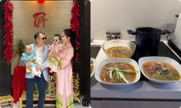 Shark Bình trổ tài bếp núc, Phương Oanh nói một câu hiểu chồng đảm